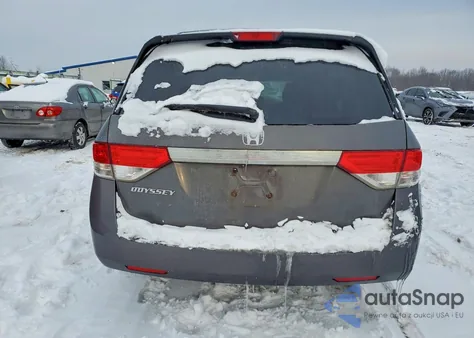 2016 Honda Odyssey Ex from USA, damaged, VIN 5FNRL5H4XGB112495